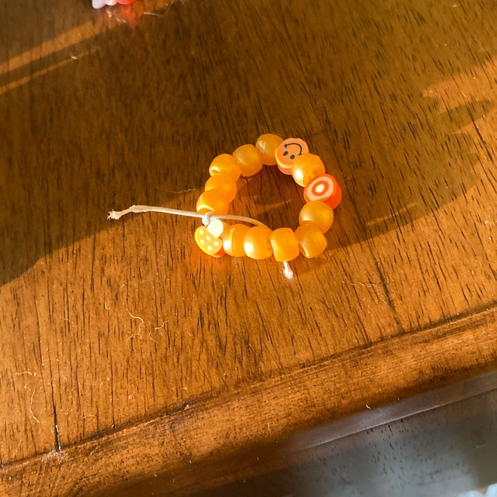 It’s a orange bracelets for baby’s